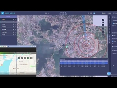 10 กิโลเมตร การตรวจจับชายแดน แอนติโดรน ข้อมูลในเวลาจริง