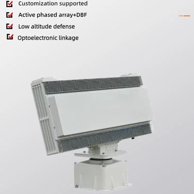 ระบบราดาร์การตรวจจับ UAV ระยะ 10 กิโลเมตร X-Band Phased Array พร้อมความสามารถในการปล่อยกิจกรรม