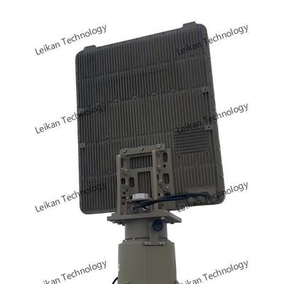 Detection radius of 10km, unaffected by climate and lighting, sea surface monitoring radar elevation DBF